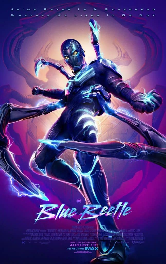 The poster for blue spider.