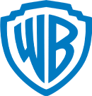 The logo for warner bros.