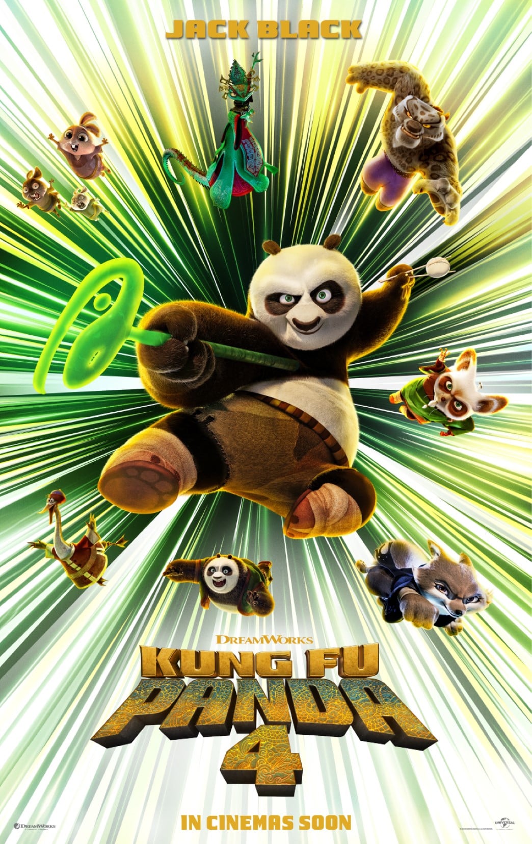 Kung fu panda 4 poster.