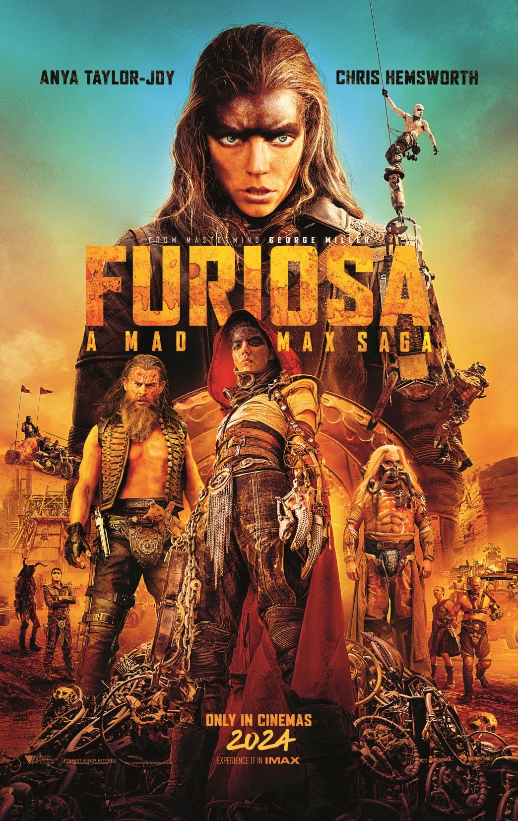 A poster for furiosa a bad narciso.